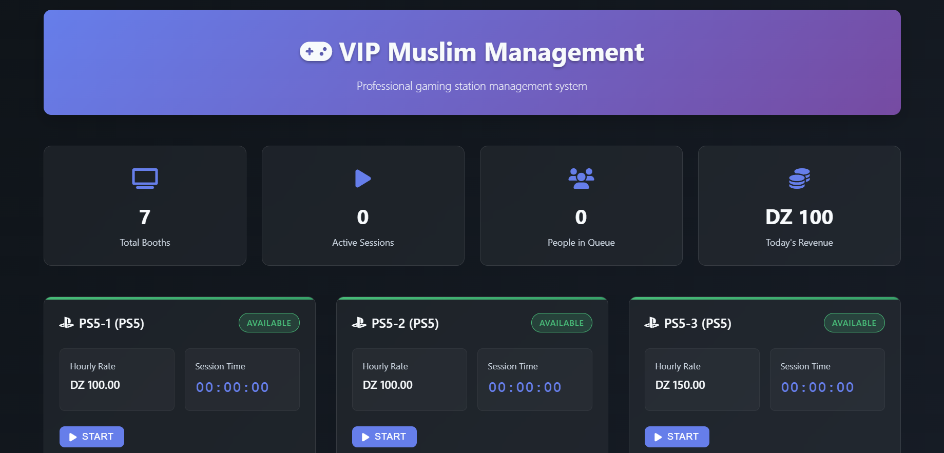 VIP Muslim Management System