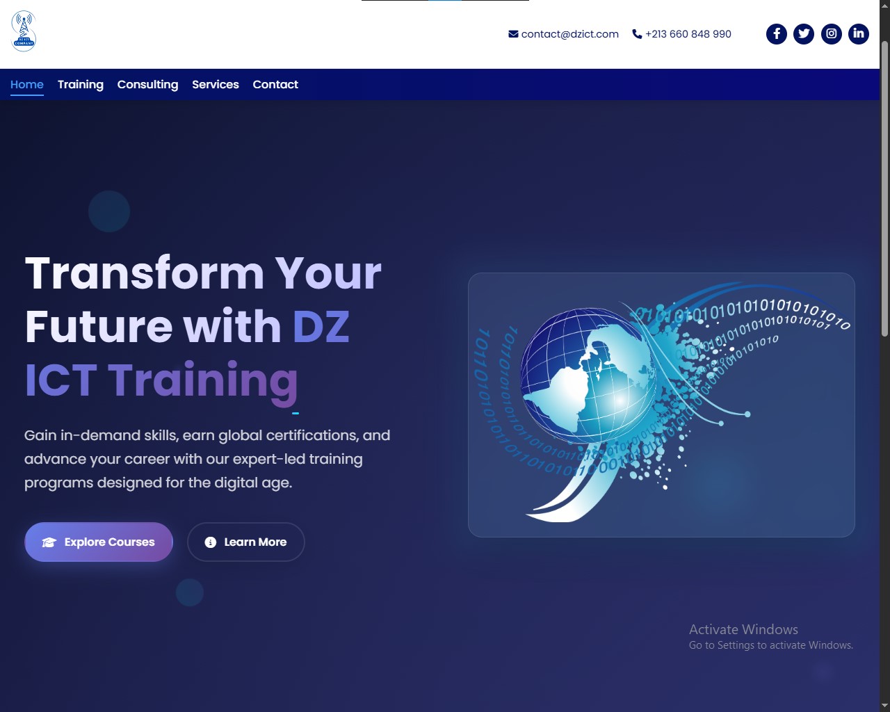 DZICT Platform